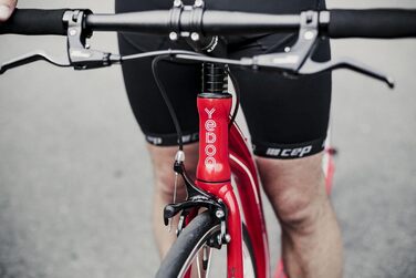 Самокат Yedoo Wolfer - до 120 кг, ударний самокат з пневматичними шинами 28/20 - самокат для дорослих, швидкий самокат з алюмінієв