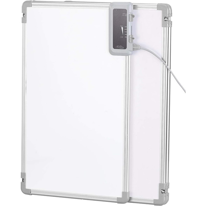 Інфрачервоний обігрівач Sichler Household Appliances складна інфрачервона нагрівальна панель з алюмінієвою рамою до 80 C 315 Вт (нагрівальна панель, міні-обігрівач, офіс)