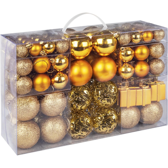Набір різдвяних кульок набір із 105 предметів ilauke