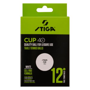 М'ячі для настільного тенісу Stiga Cup  ABS 12 шт (1110-2510-12)