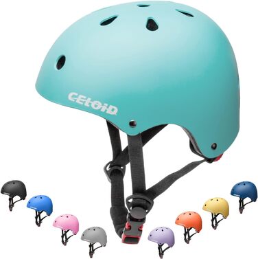 Дитячий велосипедний шолом CELOID, дитячі шоломи для скейтборду для дітей віком 3-5-8-10-16 років хлопчики дівчатка, регульований