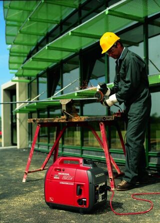 Інверторний електрогенератор EU 20 I генераторна установка мобільний електрогенератор