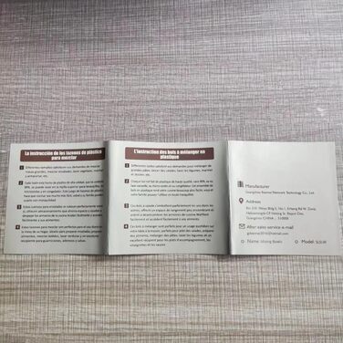 Набір мисок для змішування AIKKIL з 6 шт. , пластикова салатниця Nist з кришкою, миска з кришкою, містить 2 виделки та 4 мірні лож