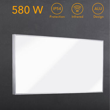 Обігрівач інфрачервоний панельний Trotec TIH 500 S 905x605 mm 580W White (1410003012)