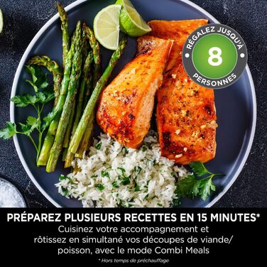 Мультиварка Ninja Combi 12 в 1, духовка та фритюрниця, 12 функцій приготування, фритюрниця та гриль готуються за 15 хвилин*, з дек