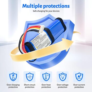 Акумулятор для JBL Xtreme 2, 7.4V 9000mAh Li-ion SUN-INTE-103 21NR19/66-2 ID1019 для Bluetooth-колонки JBL Xtreme 2 (не для JBL Xtreme 1)