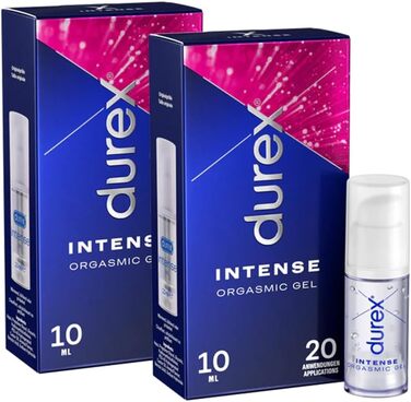 Стімулюючий гель Durex Intense Orgasmic, 2×10 мл