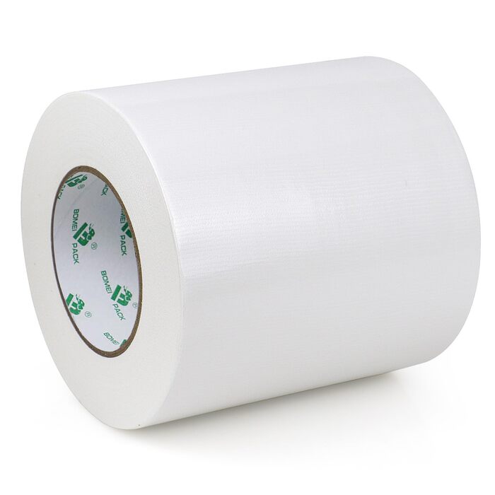 Клейка стрічка, біла, 150 мм x 50 м, міцна клейка стрічка