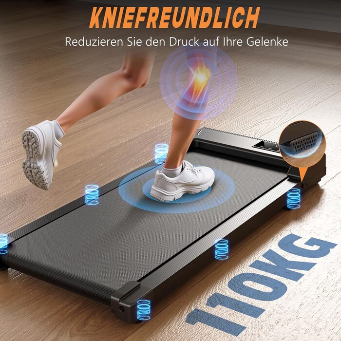 Бігова доріжка 3-в-1 для дому та офісу, міні-педаль для ходьби 1-6 км/год, тиха, маленька зі світлодіодним дисплеєм та пультом дистанційного керування, портативна компактна педаля, бігова доріжка, модель LUYATA