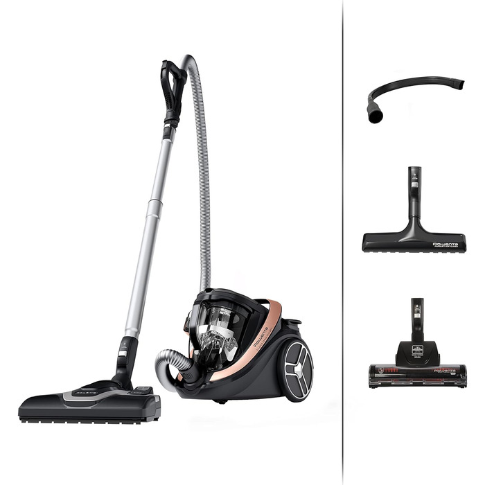 Безмішковий пилосос Дім та автомобіль висока потужність всмоктування низьке енергоспоживання фільтрація HEPA потужність XXL чорний