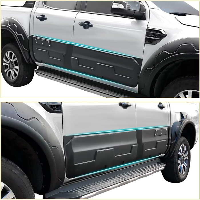 Панель кузова JHCHAN Door Guard для подвійної кабіни Ford Ranger 2012-2022 T6 T7 T8 Wildtrak Raptor XL XLT XLS Limited Tremor Platinum MK2 MK3 Кузовна панель