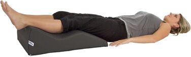 Подушка для ніг Sport-Tec, подушка для релаксації та оздоровлення з чохлом, 67x55 см, антрацит