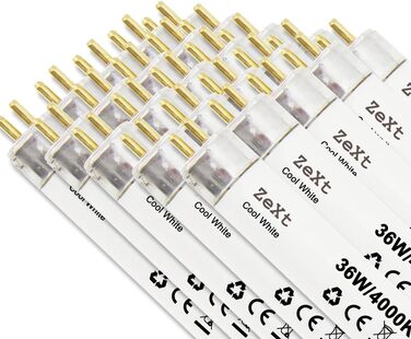 Люмінесцентна лампа Люмінесцентна трубка 36 Вт 840 4000 К Нейтральна неонова лампа 120 см T8, 25 шт.