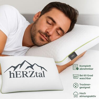 Подушка 40x80 см, подушка для шиї, ортопедична подушка, ергономічна подушка 80x40 см, подушка для зняття болю в шиї, подушка з піни з ефектом пам&39яті, подушки для сну, ергономічна подушка (висота 12 см)