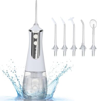 Режими Water Flosser Dental Water Jet Tools Pick Cleaning Teeth 350ML 5 насадок Машина для миття рота, 3