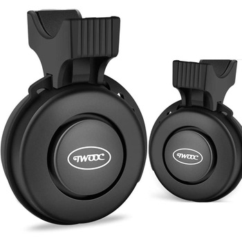 Велосипедний дзвінок USB, акумуляторний електрични 120 дБ чорний