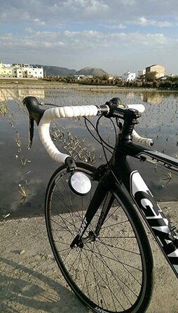 Велосипедне дзеркало Hafny, лінза з нержавіючої сталі, безпечне дзеркало заднього виду, лінза з нержавіючої сталі 62 мм