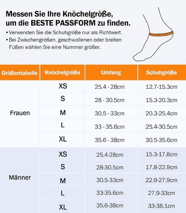 Бандаж для гомілковостопного суглоба при розтягненнях зв&39язок, застібка на липучці, дихаючий, з 2 опорними накладками, стабілізатор для жінок та чоловіків, профілактичний бандаж для стопи, спортивний (BK-чорний, XL) BK-чорний XL