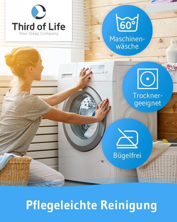 Чорна наволочка, подвійна упаковка, ідеально підходить для подушок для шиї ANDAR, бавовна Mako (подвійний трикотаж), не мнеться та можна сушильною машиною, 2 наволочки на блискавці, сертифіковано Oeko-Tex