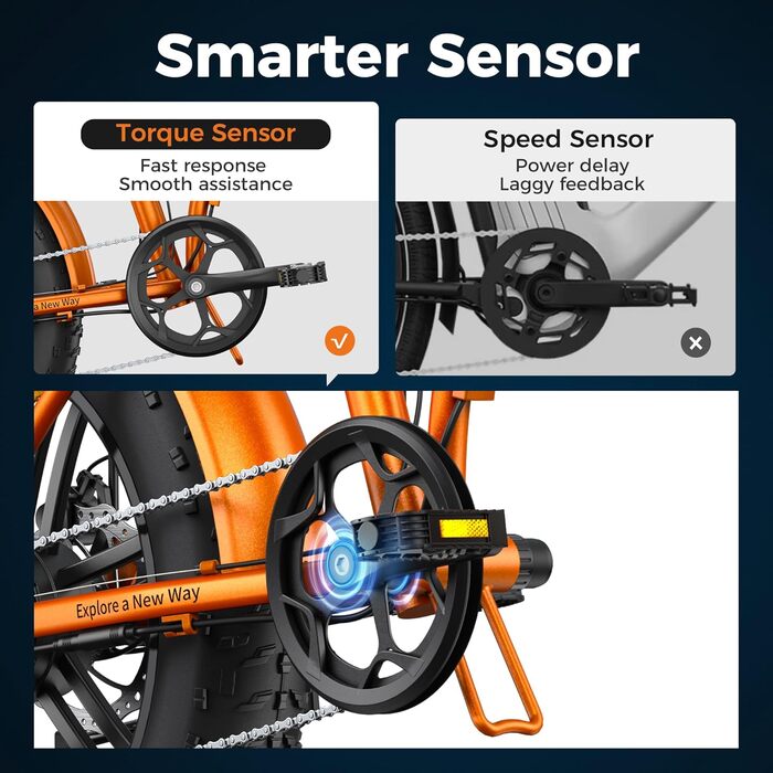 Складаний електровелосипед ENGWE, знімний акумулятор 48 В 13 Аг, запас ходу до 120 км, товсті шини 20 4,0 дюйма, 7-швидкісний електровелосипед для будь-якої місцевості, коричневий
