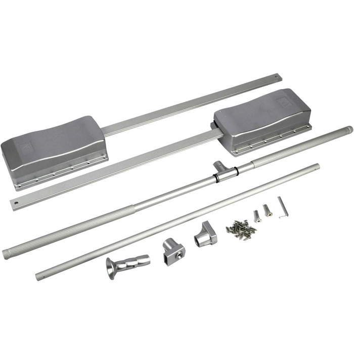 Розсувна вішалка для одягу Nisorpa, регульована, 8901210 мм, вішалка для одягу, велика розсувна вішалка для одягу, система зберігання з м&39яким поверненням та алюмінієвою штангою, компактна, вантажопідйомність 20 кг