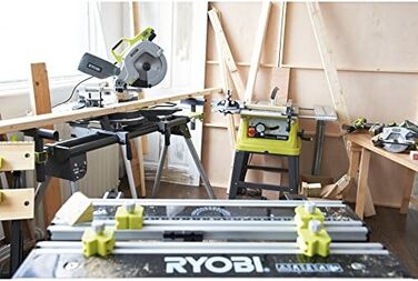 Пила для поперечного і торцювання Ryobi 1500 Вт (панельна пила / пила з пиляльним диском) EMS216 - 5133001197 - 5133001197