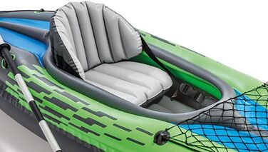 Набір для каяка Intex Challenger з алюмінієвими веслами, 1 особа