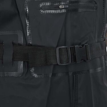 Вейдерси з чобітьми та поясом, Штани для рибалки, Штани для рибалки, Штани для риболовлі, Чорні