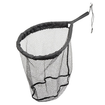 Сачок для риболовлі Savage Gear Pro Finezze Rubbermesh Net 40x50x50cm Wading Net - Рибальська сітка для риболовлі за бродом, підсачок для спінінгової ловлі