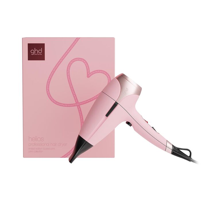 Фен ghd helios швидке сушіння, низький рівень шуму та легка вага, для створення blowout-улисок, колір Dusted Pink