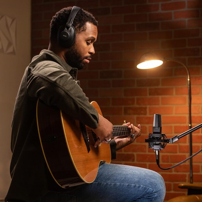 Конденсаторний мікрофон з великою діафрагмою AKG C-Serie C114 з кількома діаграмами спрямованості ідеальний для контент-мейкерів та музикантів