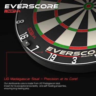 Мішень для дартсу Everscore NXT LVL, ультратонкий дріт, сталева мішень