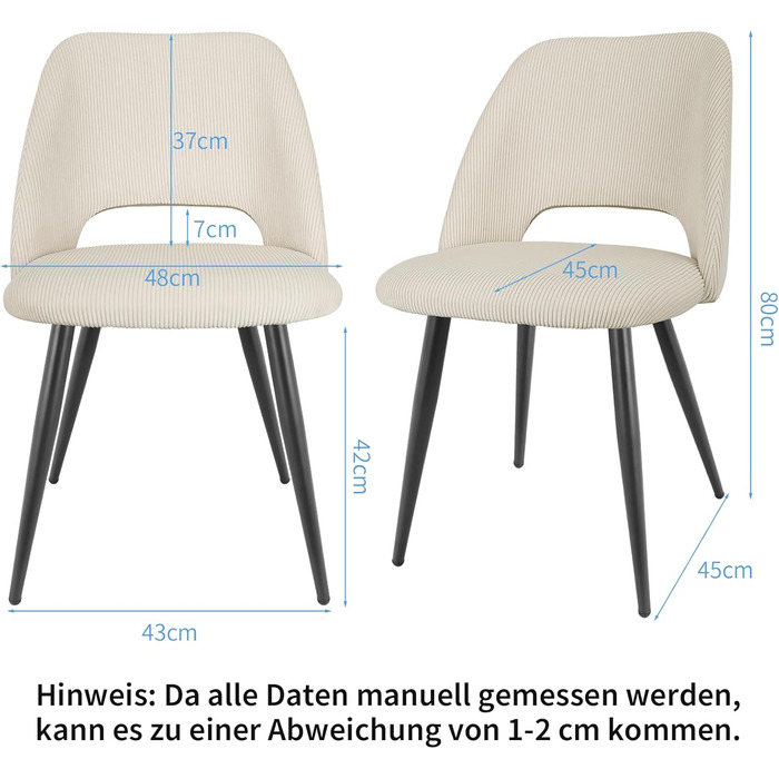 Обідні стільці, комплект з 4 шт. , стільці для їдальні, кухонні стільці, обідні стільці для вітальні з вирізаною спинкою, смугасте оксамитове крісло, м&39які стільці для їдальні, кухні, різні кольори, комплект з 4 шт.