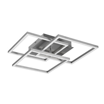 Стеля LED-світильник Reality Mobile R62883107, матовий нікель, 27 Вт, з пультом, димером, зміною кольорів та нічником