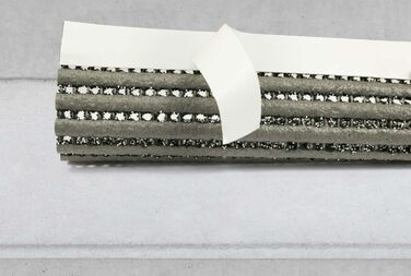 Безпечний килимок для підніжок - Килимок для підніжок перець- сіль без алюмінієвого краю