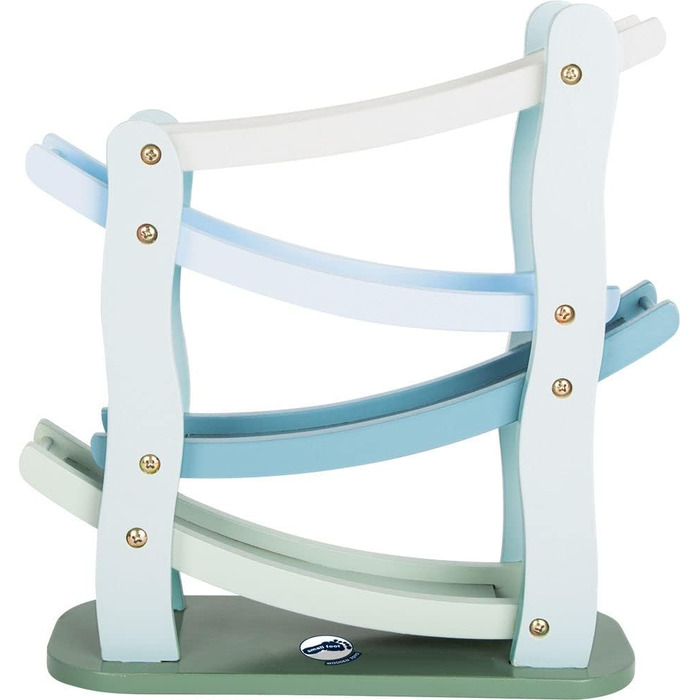 Невелика пішохідна гоночна траса в каскадному стилі з дерева, з чотирма дерев&39яними автомобілями, для дітей від 3 років, 11651,