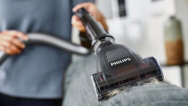 Безмішковий пилосос PHILIPS 5000 серії, чорний, 900 Вт, насадка TriActive, пилозбірник 1,5 л