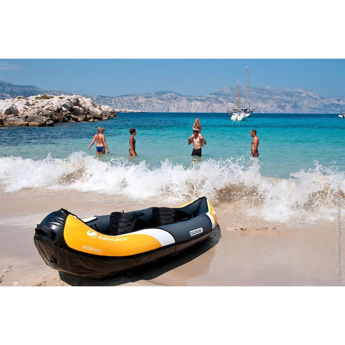 Надувне каное Sevylor Colorado - 2-місний каяк, канадський, 331 x 88 см, одномісний