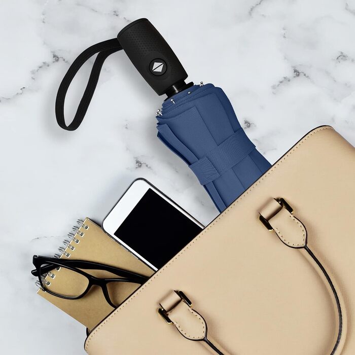 Вітрозахисні туристичні парасольки Repel Umbrella для дощу - легке автоматичне відкривання, міцна та компактна парасолька, міцний