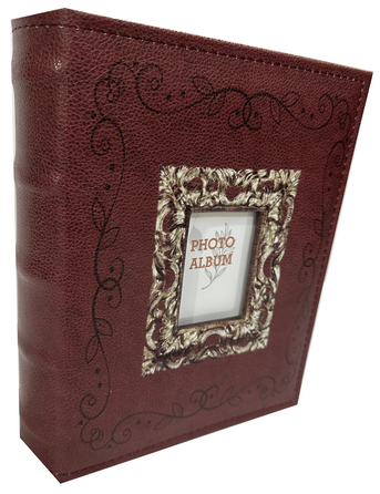 Фотоальбом UFO 10x15x200 PU-46200 Story Burgundy  (7112480)