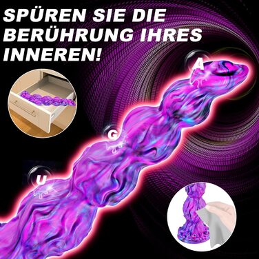 Силіконовий гігантський фентезійний вузол анальний фалоімітатор, монстр-вузол кінський фалоімітатор, 33 см реалістичний фентезійний дракон-фалоімітатор з 4 собачими вузлами, силіконовий товстий анальний фалоімітатор на присосці, XXXL гігантський вузол фал