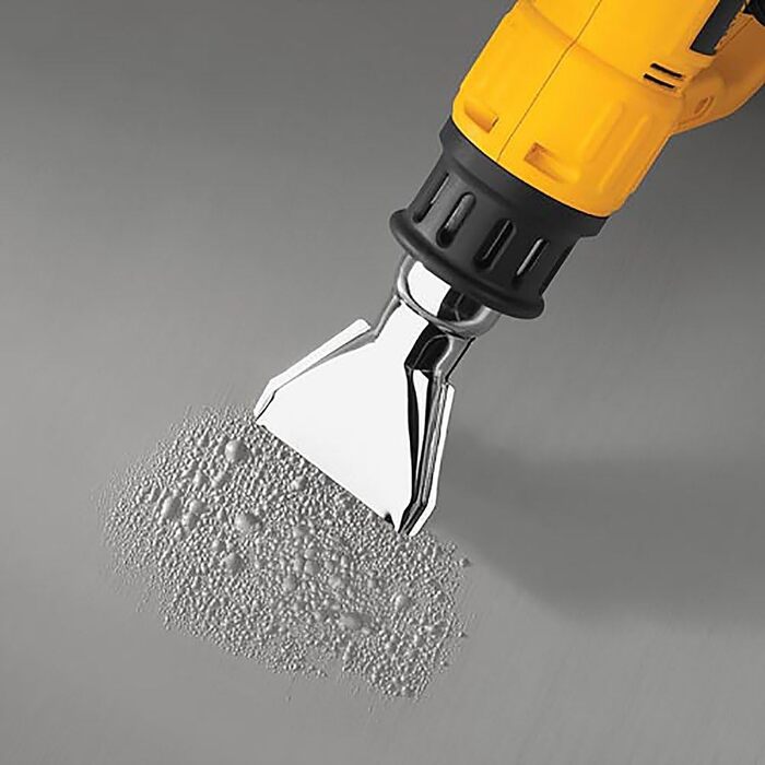 Гаряче повітряний пістолет / повітродувка DeWalt 1 800 Вт (робоча температура 50 - 600c, витрата повітря 450 л/хв, із захистом від