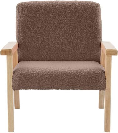 Дитяче крісло у скандинавському стилі з дерева, Ш 47 x Г 43,5 x В 50 см - ISAK Taupe