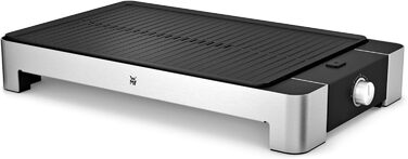 Стіл гриль ребристий, 2000 Вт, пластина гриль електрична, електрогриль зі столом налаштування змінної температури/електрогриль без підставки