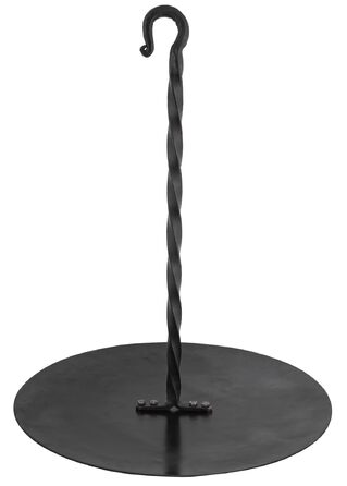 Битва-Купець - Сталева сковорода для триноги Сковорода для смаження, гриль, поворотний гриль