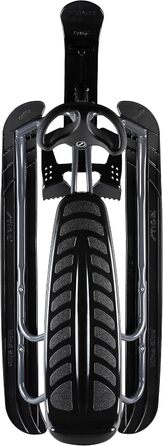 Санки STIGA Snowracer King Size GT двомісні, чорно-сірі