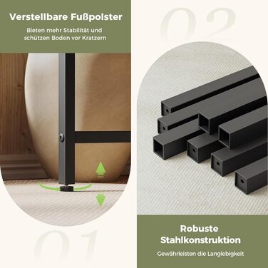 Комп&39ютерний стіл Mericonia 120 см, ігровий стіл для невеликих приміщень, сучасний стіл у мінімалістичному стилі для домашнього офісу, столи для студентів, коричневий 120x60 базовий коричневий