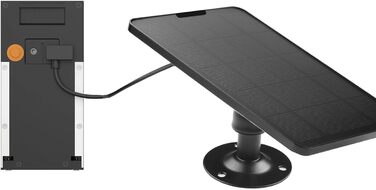 Сонячний зарядний пристрій для відеодзвінка Ring (2-го покоління версія 2020 року), білий (чорний)