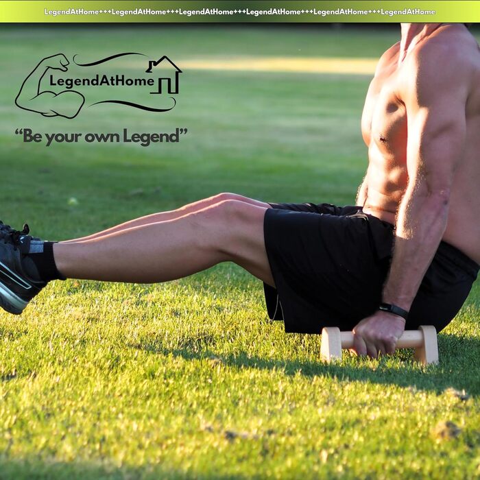 Ручки для віджимань 2 шт. в упаковці з бука стабільні та безпечні для суглобів паралельні частини для віджимань, калістеніки, віджимань та фітнес-тренувань нековзні та портативні, бук, маленькі