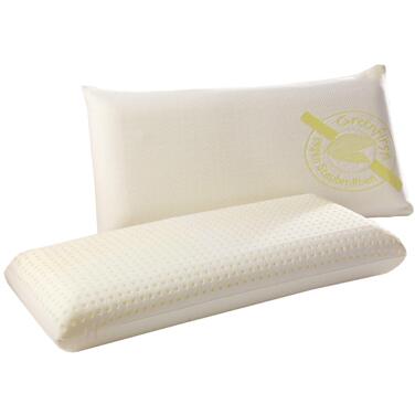 Подушка для шиї Medisan Greenfirst Visco, біла, (1 упаковка)